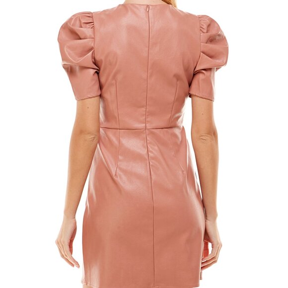 NWOT | TCEC Puff Sleeve Mini Dress – Mauve – S, M – CD01748 - Picture 5 of 5